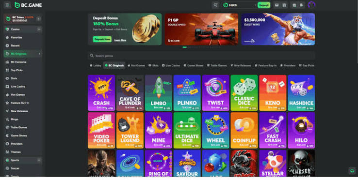 Explore the World of BC.Game Casino and Sportsbook